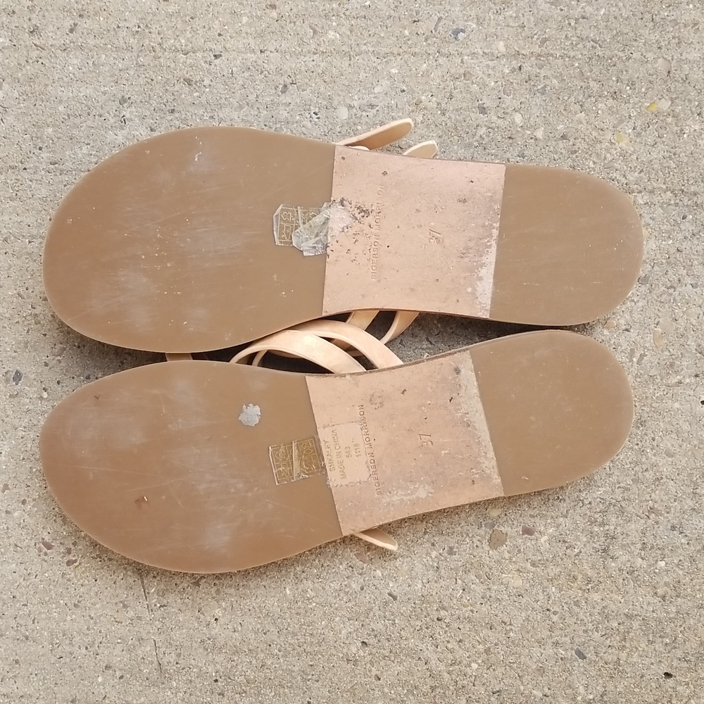 Stylish Sand Colored Sandals!!💛🌟🌞 - Picture 9 of 10